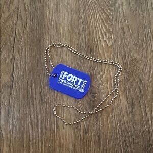 Blue Fort Wellington canadian national park tag